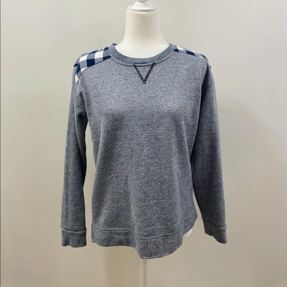 NorthCrest Flannel Crewneck